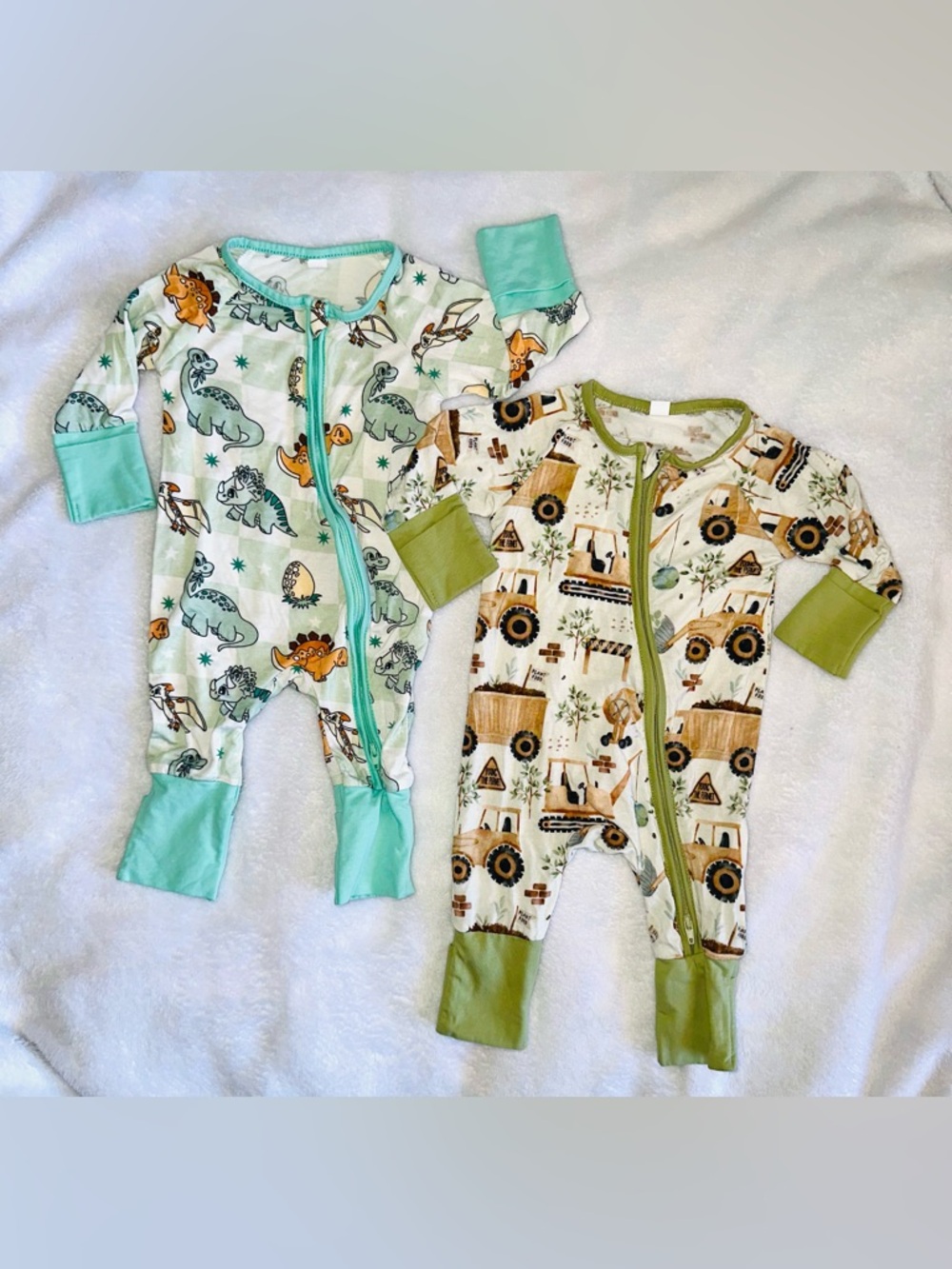 Bamboo Baby Rompers - Picture 5 of 7